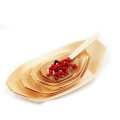 Eco Hot Wood Disposable Food Containers Sushi Boat Plate For Party Use